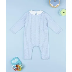 Prenatal Pelele tricot azul de recién nacido* Ropa Y Accesorios·Peleles|Recién Nacido·Ropa Y Accesorios