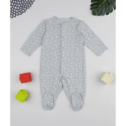 Prenatal Pelele verde flores