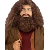 Funidelia Peluca de Hagrid con barba* Halloween|Disfraces