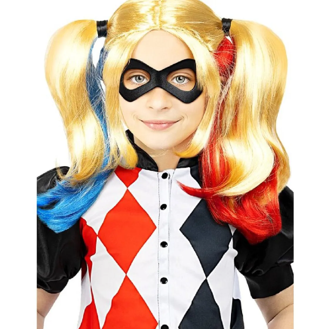 Funidelia Peluca de Harley Quinn* Disfraces|Halloween