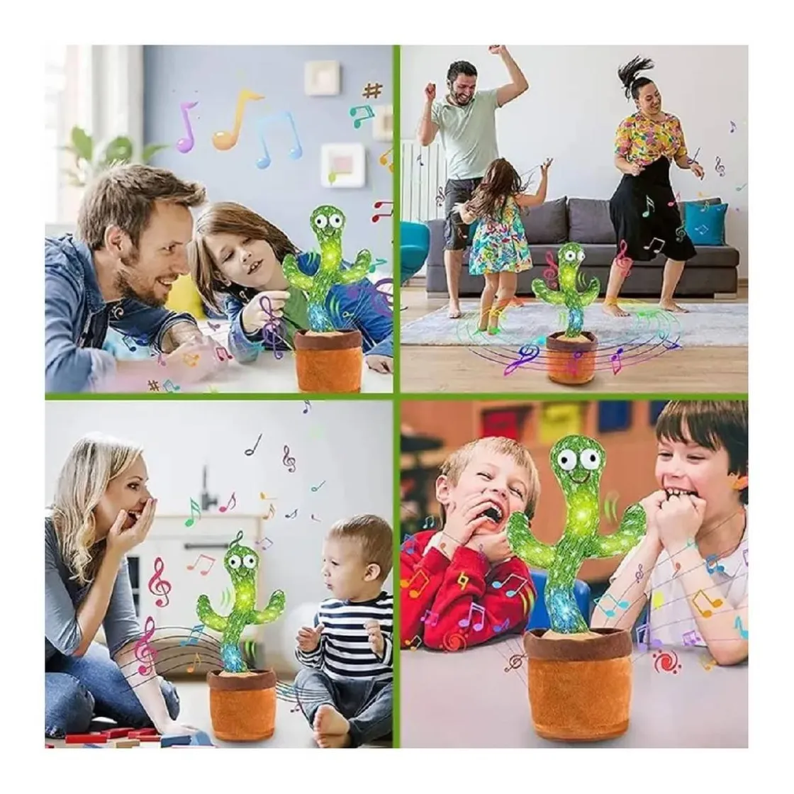 KLACK EUROPE Peluche cactus canta baila y habla* Música|Electrónicos