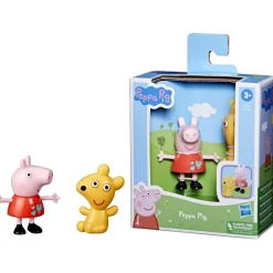 PEPPA PIG - Peppa con osito de peluche* Coleccionables Y Mini Mundos