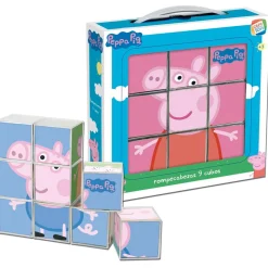 CEFA Peppa Pig - Rompecabezas 9 Cubos* Juguetes Educativos Y Libros|Juegos Y Puzzles