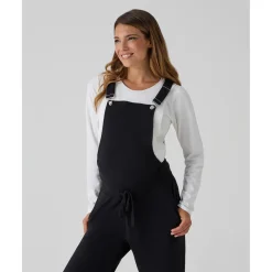 Prenatal Petos premamá negros para embarazo y lactancia