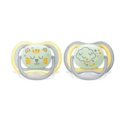 AVENT Philips - 2 chupetes Ultra Air Night - León y Nuves* Biberones Y Chupetes·Chupetes