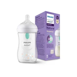 AVENT Philips - Biberón Natural Response Airfree decorado 260 ml (1m+)* Biberones Y Chupetes·Biberones