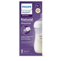 AVENT Philips - Biberon natural response 260ml (1m+)* Biberones Y Chupetes·Biberones