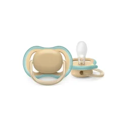 AVENT Philips - Chupetes ultra air 0-6 meses gris/marrón