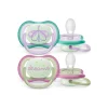 AVENT Philips - Chupetes ultra air night time 0-6 meses decoración mariposa/sueños* Biberones Y Chupetes·Chupetes