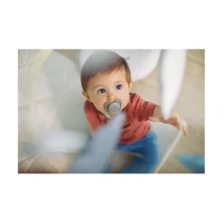 AVENT Philips - Chupetes ultra suaves 6-18 meses azul claro y gris (2 unidades)* Biberones Y Chupetes·Chupetes