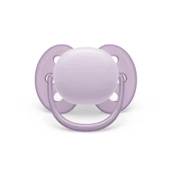 AVENT Philips - Chupetes ultra suaves 0-6 meses color morado/rosa (2 unidades)* Biberones Y Chupetes·Chupetes