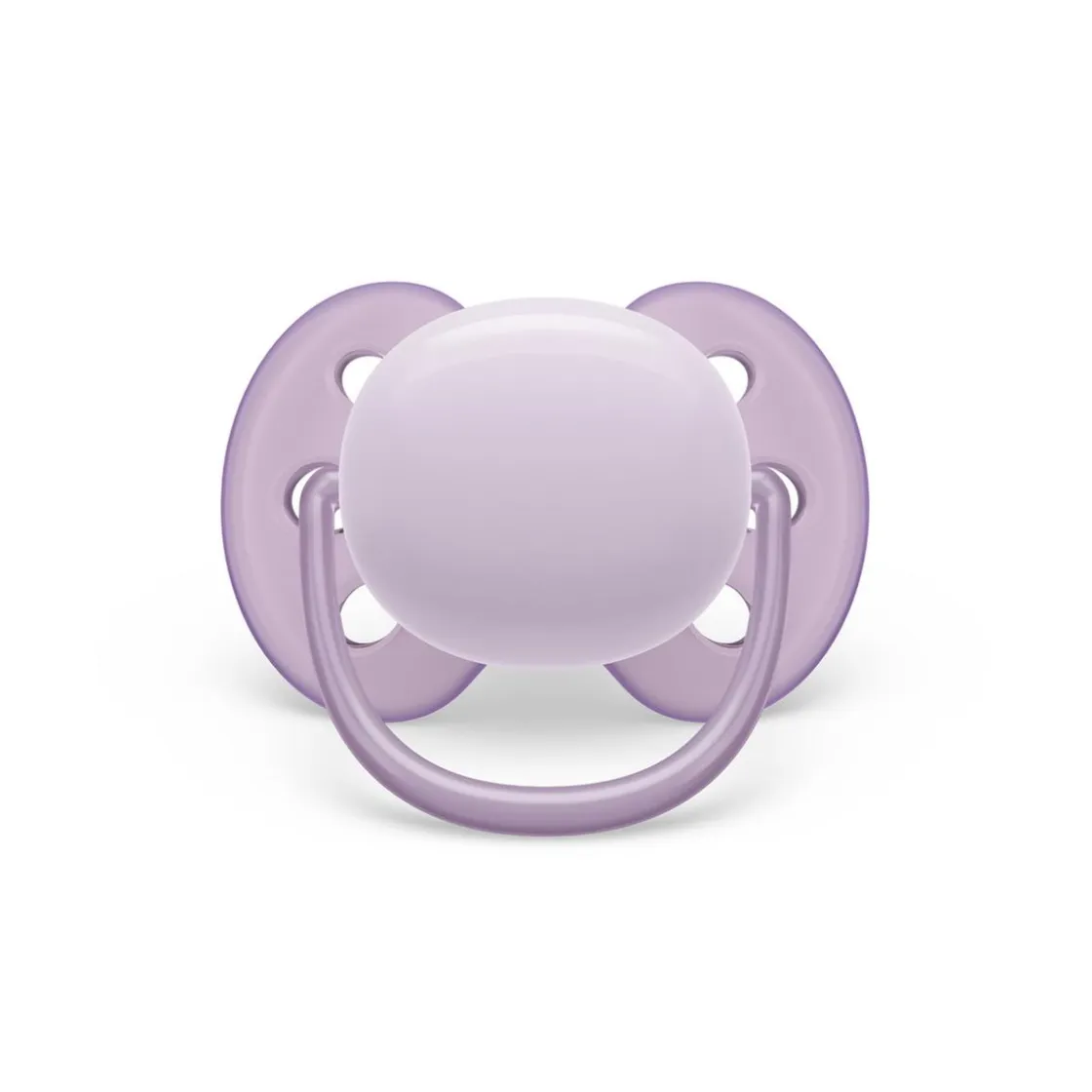 AVENT Philips - Chupetes ultra suaves 0-6 meses color morado/rosa (2 unidades)* Biberones Y Chupetes·Chupetes