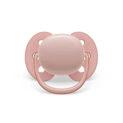 AVENT Philips - Chupetes ultra suaves 0-6 meses color morado/rosa (2 unidades)* Biberones Y Chupetes·Chupetes