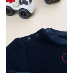 Prenatal Pijama azul y rojo Mickey Mouse para niño* Descanso Y Ropa Interior·Bebé 3-36 Meses