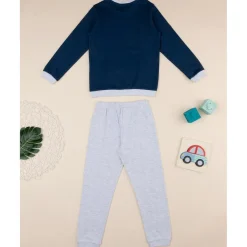 Prenatal Pijama de dos piezas para niño oso polar