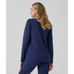 Prenatal Pijama dos piezas premamá azul con lunares* Premamá·Íntimo Y Noche|Íntimo Y Noche·Pijamas Y Camisones