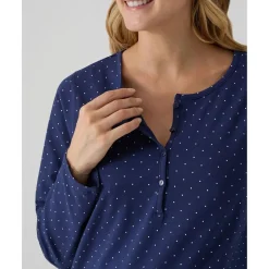 Prenatal Pijama dos piezas premamá azul con lunares* Premamá·Íntimo Y Noche|Íntimo Y Noche·Pijamas Y Camisones