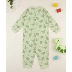 Prenatal Pijama enterizo verde con estampado de dinosaurios para niño* Descanso Y Ropa Interior·Bebé 3-36 Meses