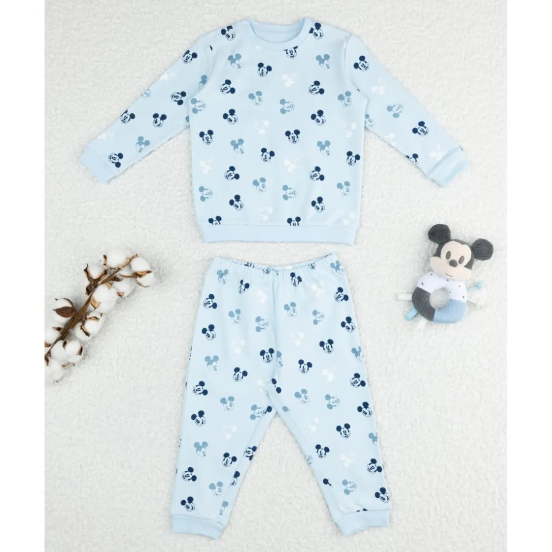 Prenatal Pijama largo bebé Mickey Mouse