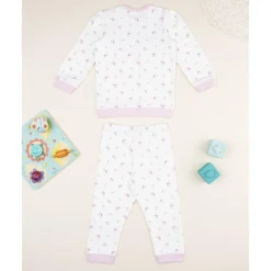 Prenatal Pijama niña flores allover* Descanso Y Ropa Interior·Bebé 3-36 Meses