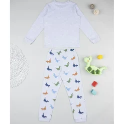 Prenatal Pijama niño gris dinosaurio