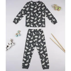 Prenatal Pijama niño gris oscuro Dino* Descanso Y Ropa Interior·Infantil 2-10 Años