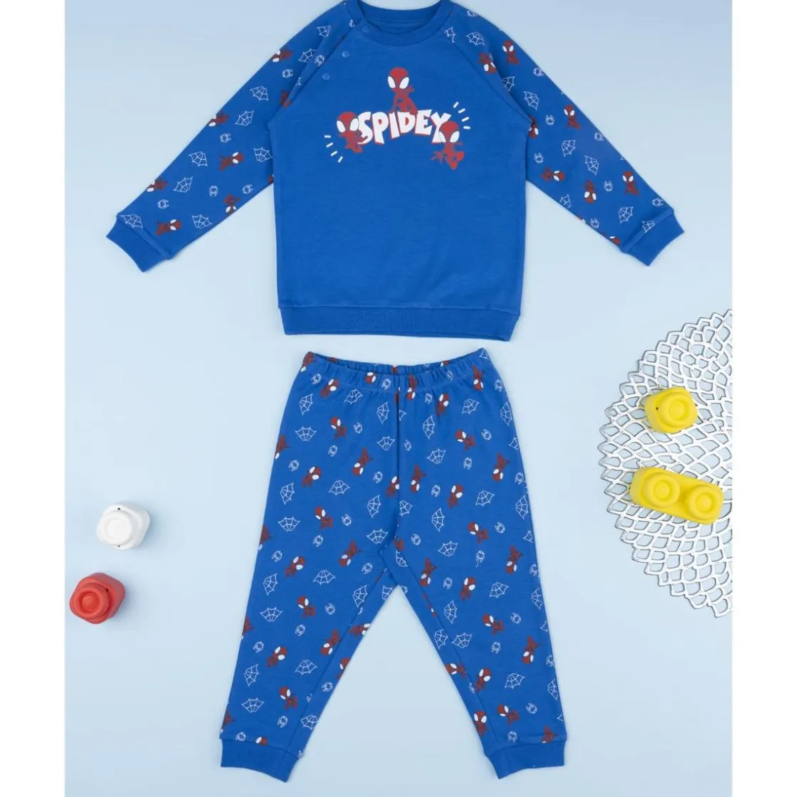 Prenatal Pijama niño Spiderman azulette* Descanso Y Ropa Interior·Bebé 3-36 Meses