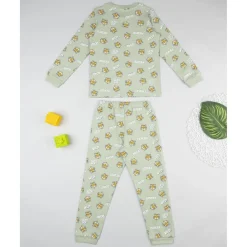 Prenatal Pijama niño verde con estampado de tigre* Descanso Y Ropa Interior·Infantil 2-10 Años
