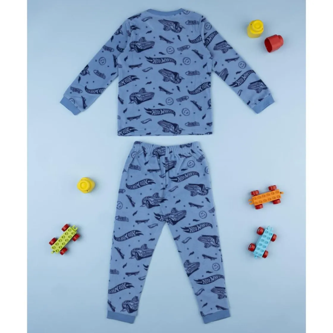 Prenatal Pijama polar niño Hot Wheels