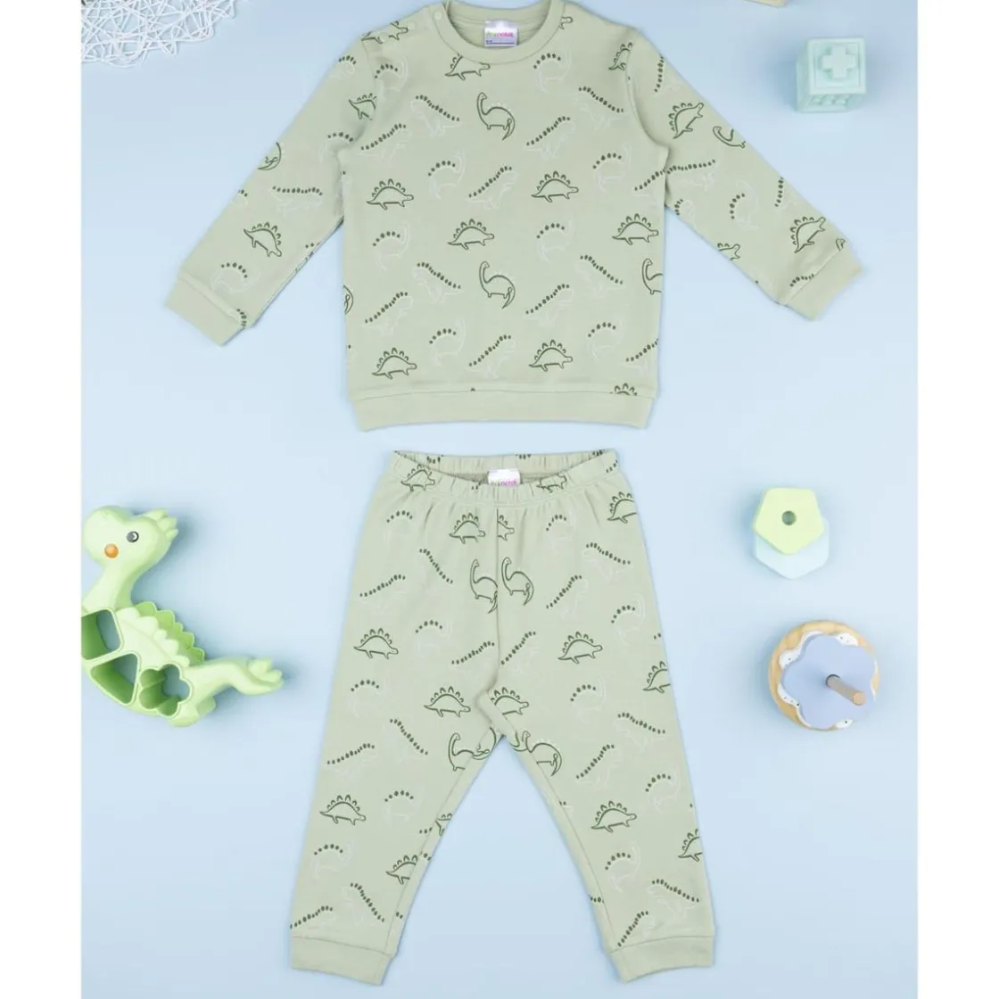 Prenatal Pijama verde de dinosaurios para niño* Descanso Y Ropa Interior·Bebé 3-36 Meses