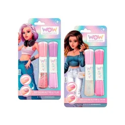 KIDS EUROSWAN S.L. Pintauñas multicolor con purpurina Wow Generation (Varios modelos) ㅤ* Coleccionables Y Mini Mundos