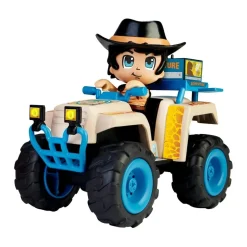 PINYPON - Dinosaurio con quad Action