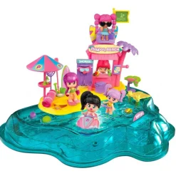 PINYPON - Playset de playa con accesorios y mini muñeca ㅤ