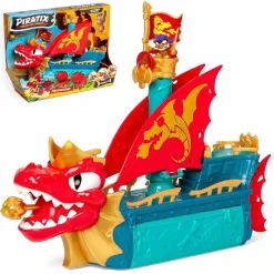 PIRATIX - Dragon Ship* Figuras De Acción