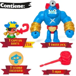 PIRATIX - Gorilla Bros - Smash Jack* Figuras De Acción