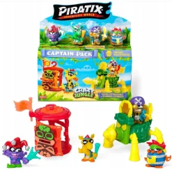 PIRATIX Crazy Jungle - Captain Pack (varios modelos)* Figuras De Acción