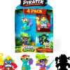 PIRATIX Crazy Jungle - Pack de 4 (varios modelos)* Figuras De Acción