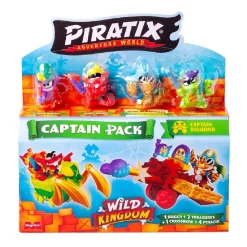 40 SETTIMANE Piratix Wild Kingdom - Captain Pack (Varios Modelos)