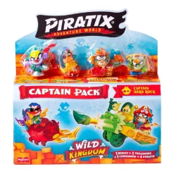 40 SETTIMANE Piratix Wild Kingdom - Captain Pack (Varios Modelos)