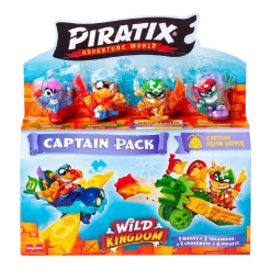 40 SETTIMANE Piratix Wild Kingdom - Captain Pack (Varios Modelos)