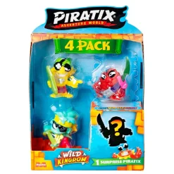 40 SETTIMANE Piratix Wild Kingdom - Pack 4 figuras (Varios Modelos)
