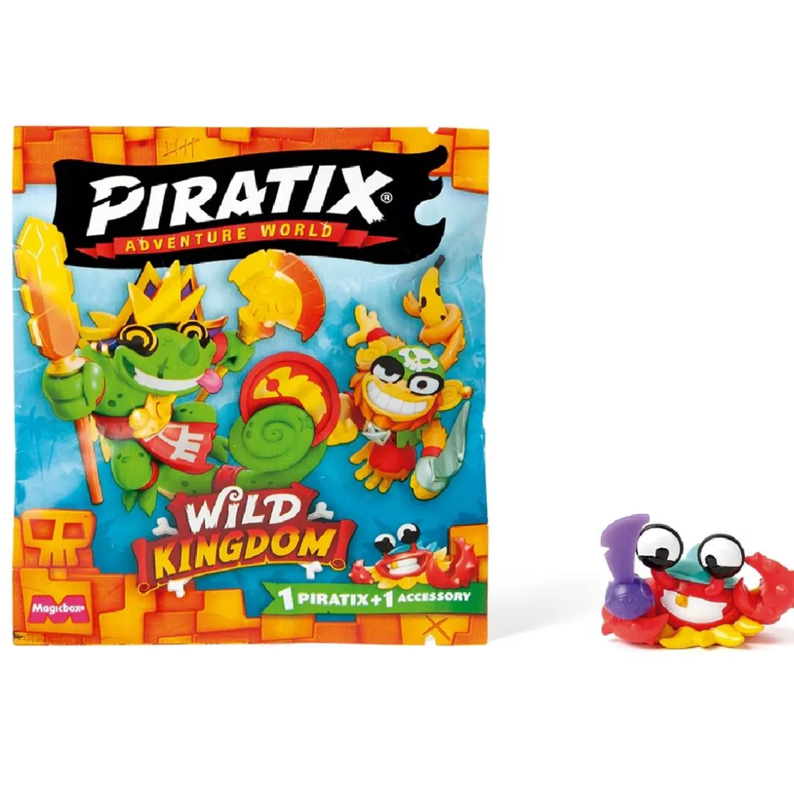 40 SETTIMANE Piratix Wild Kingdom - Sobre sorpresa 1 figura