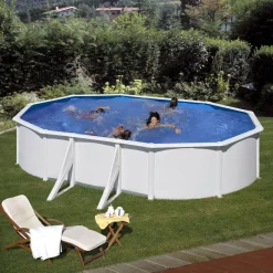 GRE Piscina ovalada Fidji 500 x 300 cm