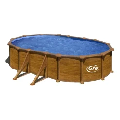 GRE Piscina ovalada Mauritius 610 x 375 cm* Piscinas|Juguetes De Verano