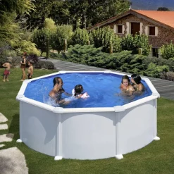 GRE Piscina redonda Atlantis Ø 3,50 m* Piscinas Tubulares|Piscinas