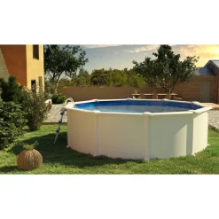 GRE Piscina redonda Fidji 460 x 120 cm