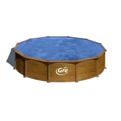 GRE Piscina redonda Mauritius 550 x 132 cm* Piscinas|Juguetes De Verano