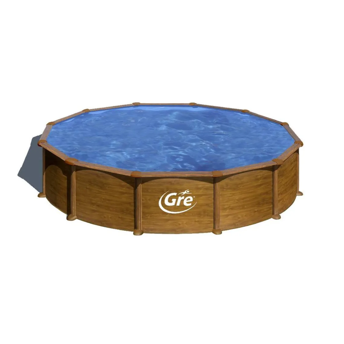 GRE Piscina redonda Mauritius 550 x 132 cm* Piscinas|Juguetes De Verano