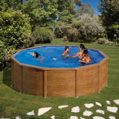 GRE Piscina redonda Sicilia Ø 4,60 m* Piscinas|Juguetes De Verano