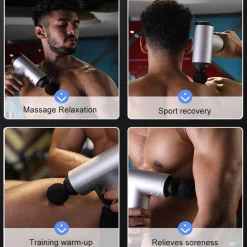 KLACK EUROPE Pistola de masaje Gris* Figuras De Acción